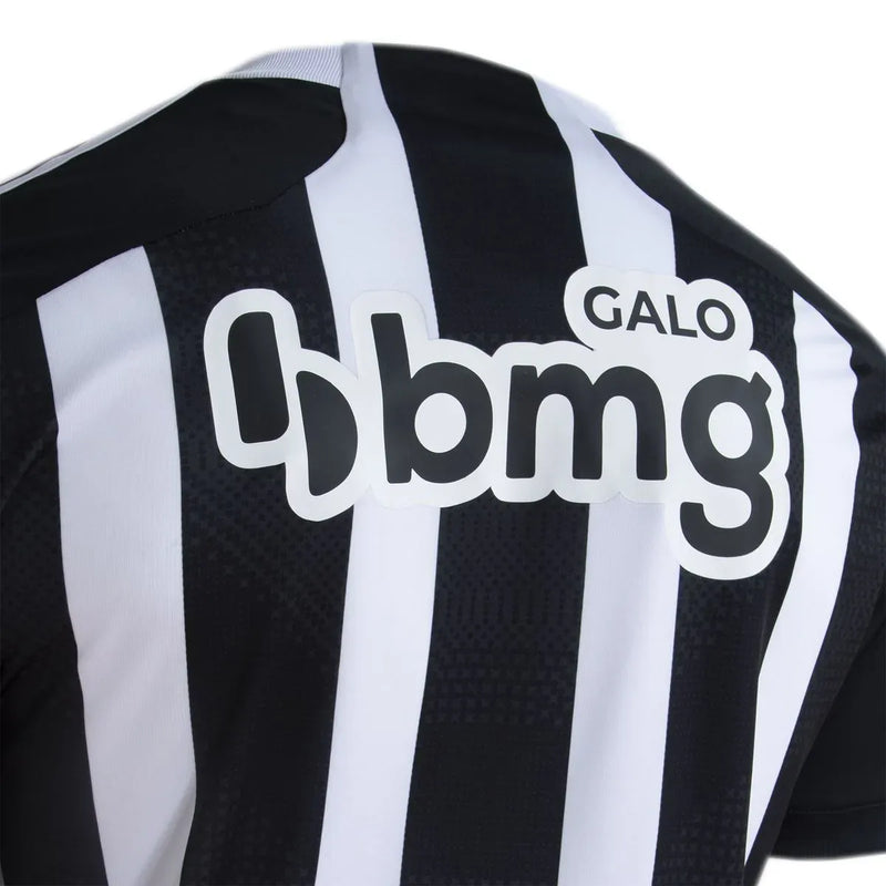 Camisa Atlético Mineiro Home 24/25 - Preta e Branca