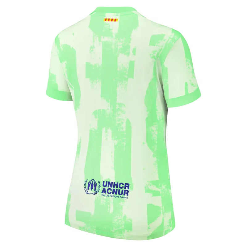 Camisa Barcelona Feminina Third 24/25 - Verde