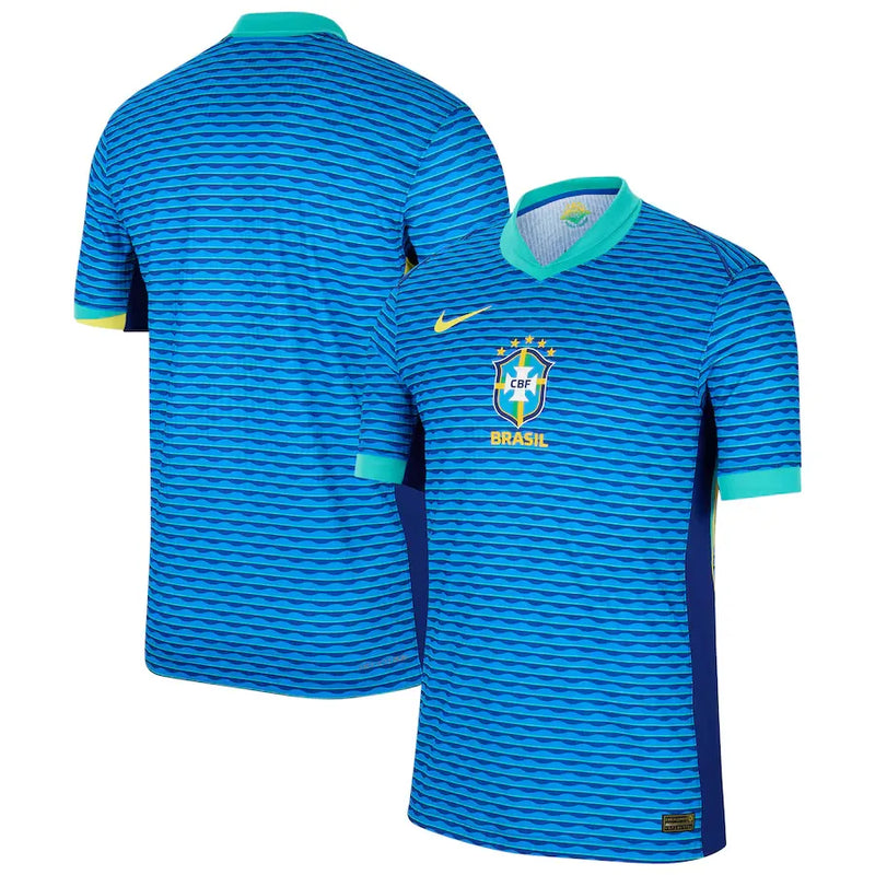 Camisa Brasil Away 2024 Jogador - Azul