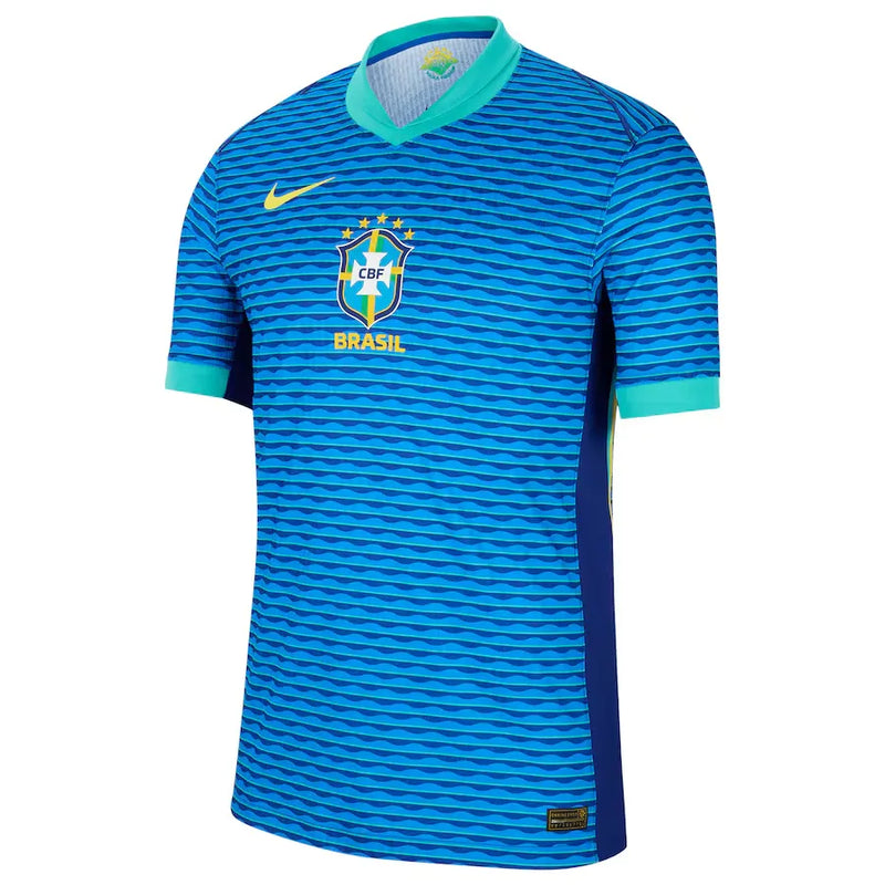 Camisa Brasil Away 2024 Jogador - Azul