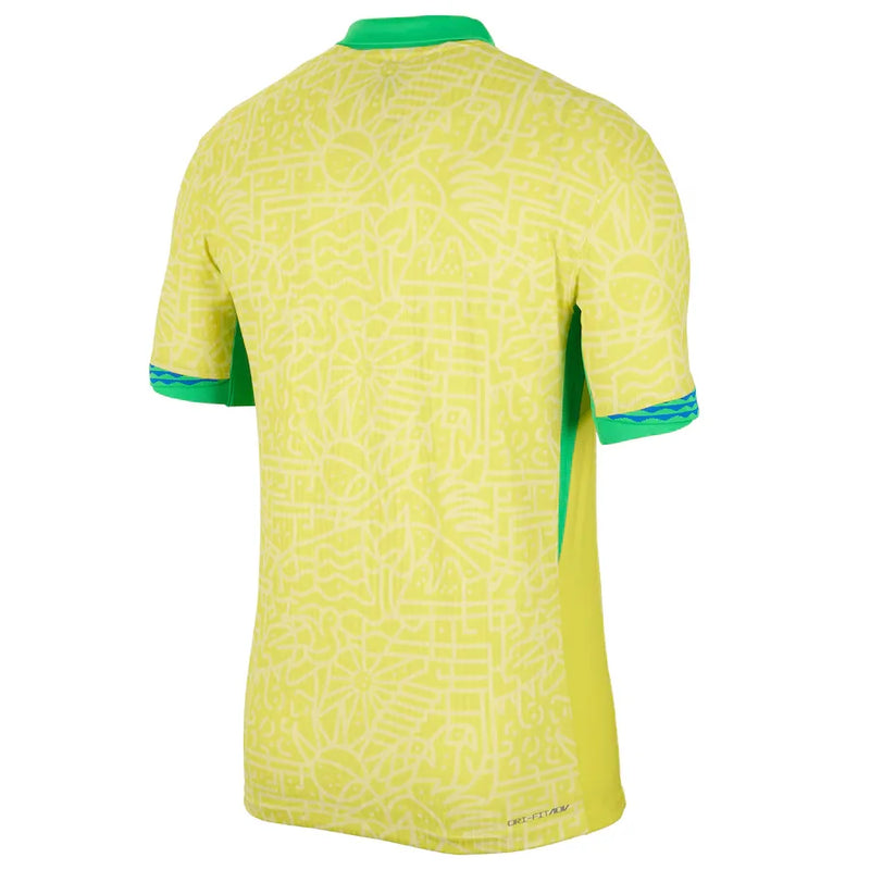 Camisa Brasil Home 2024 Jogador - Amarela