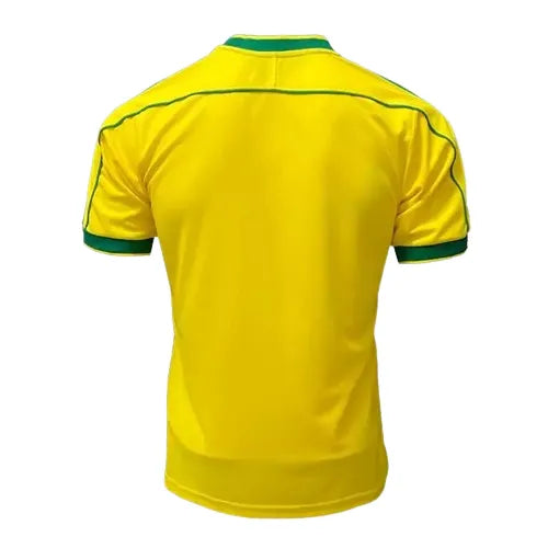 Camisa Brasil Home 1998 Retrô - Amarela