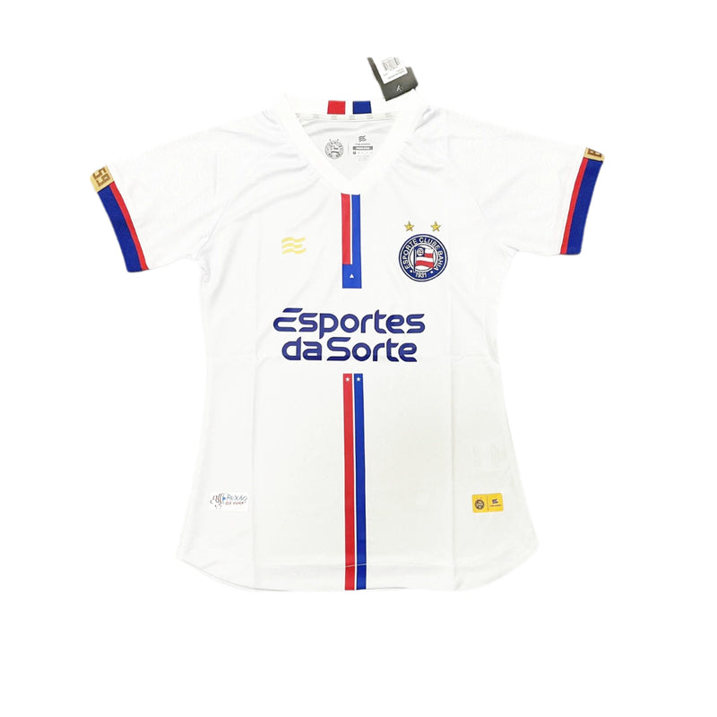 Camisa Bahia Feminina Home 24/25 - Branca