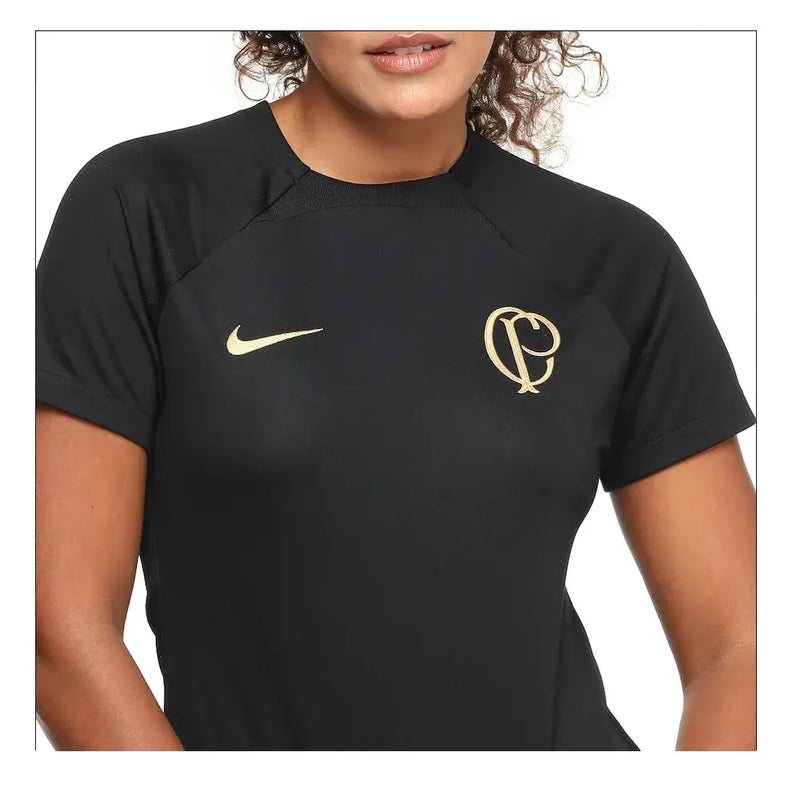 Camisa Corinthians Treino 22/23 Feminina - Preta