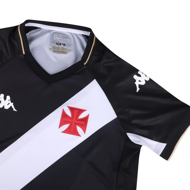 Camisa Vasco Home 23/24 - Preta e Branca