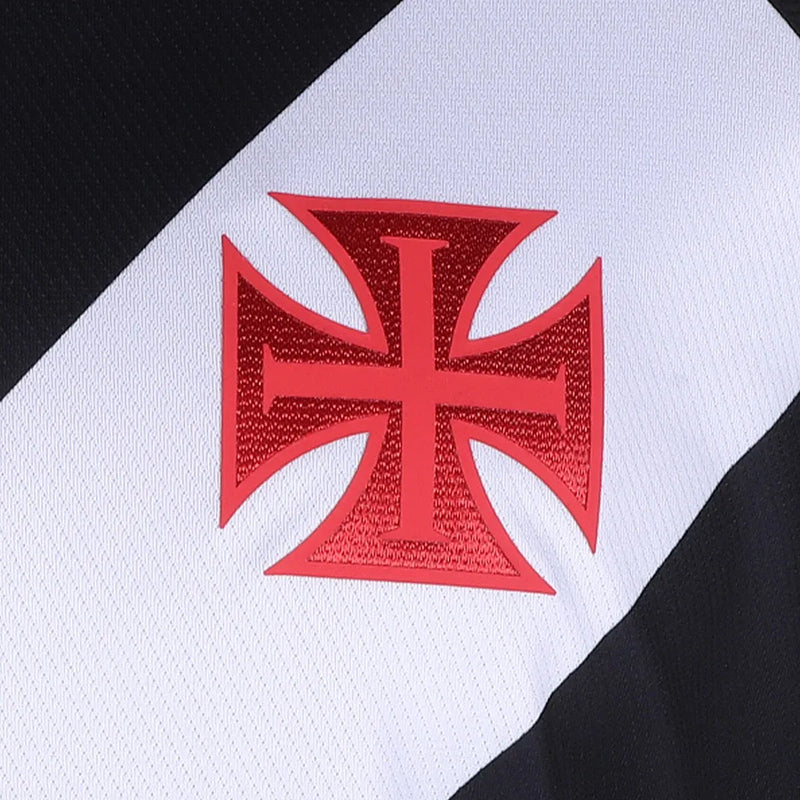 Camisa Vasco Home 23/24 - Preta e Branca