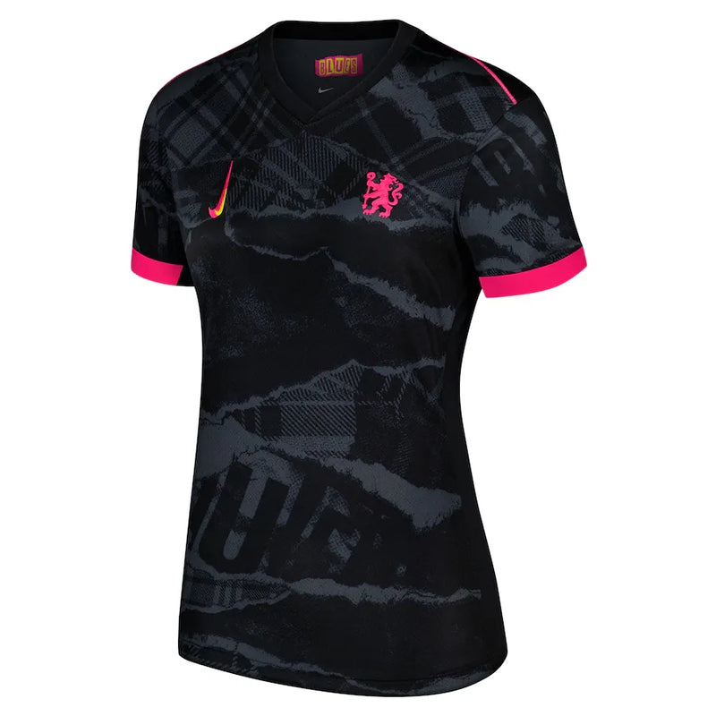 Camisa Chelsea Feminina Third 24/25 - Preta