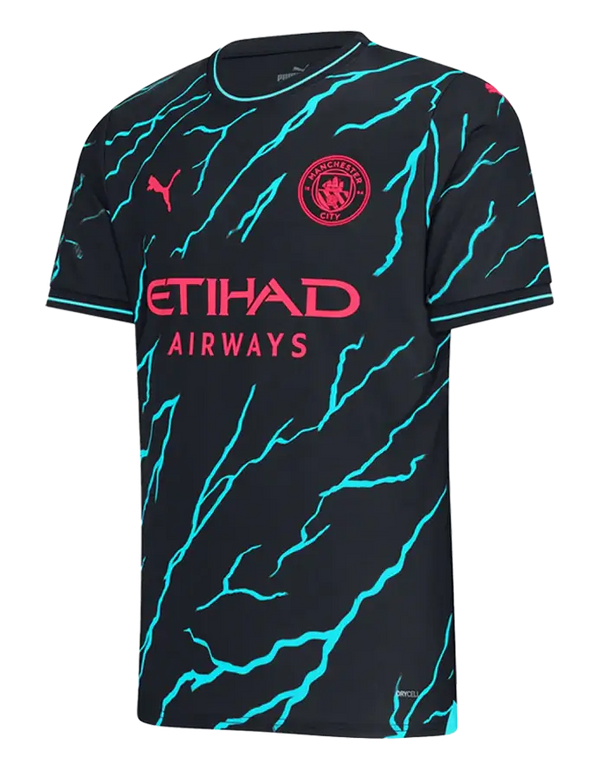 Camisa Manchester City Third 23/24 - Azul