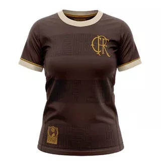 Camisa CRF Feminina Consciência Negra 24/25 - Marrom