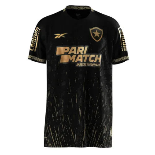 Camisa Botafogo Away 24/25 - Preta - C/ Patrocínio