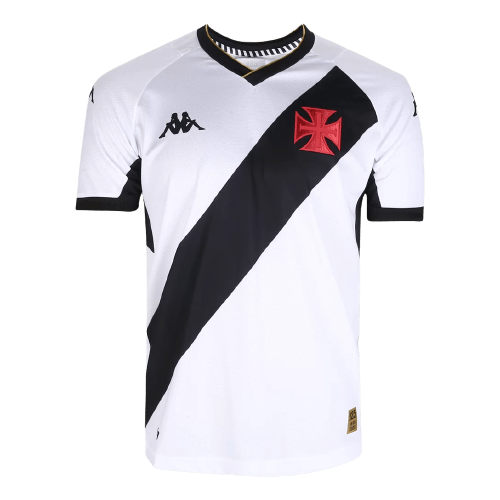 Camisa Vasco Away 23/24 - Branca e Preta