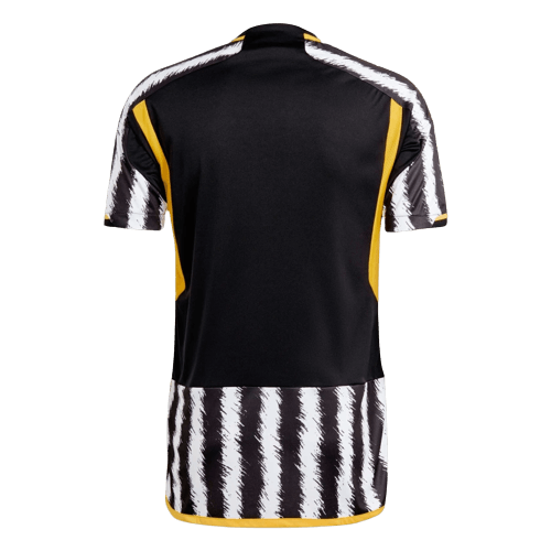 Camisa Juventus Home 23/24 - Branca e Preta