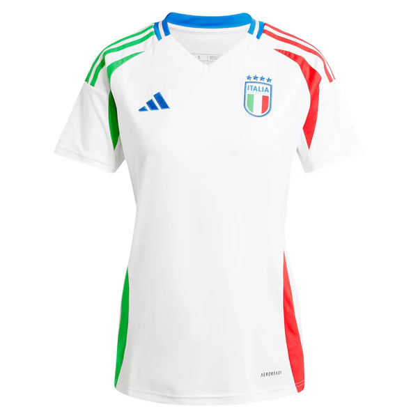 Camisa Itália Feminina Away 2024 - Branca