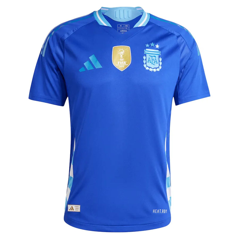 Camisa Argentina Away 2024 Jogador - Azul