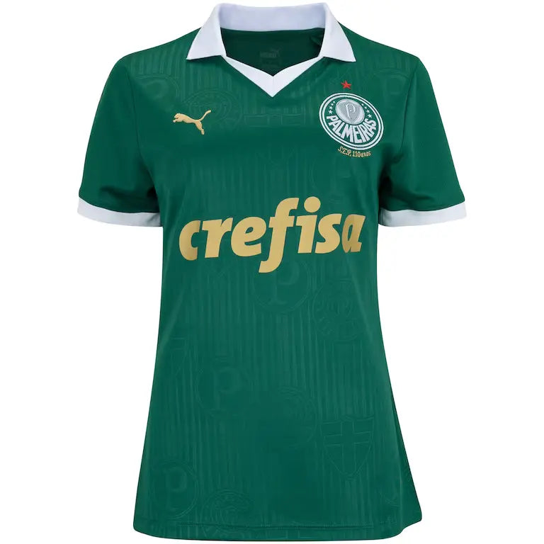 Camisa Palmeiras Feminina Home 24/25 - Verde