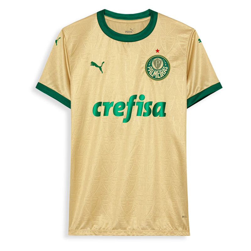 Camisa Palmeiras Feminina Third 24/25 - Dourada