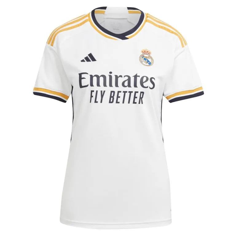 Camisa Real Madrid Feminina Home 23/24 - Branca