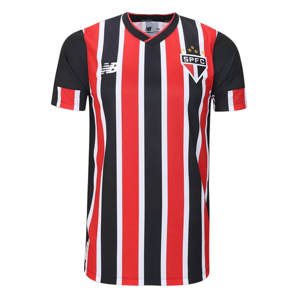 Camisa São Paulo Away 24/25 - Vermelha e Branca