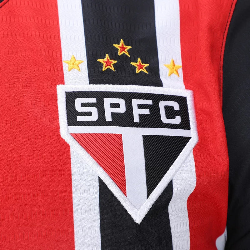 Camisa São Paulo Away 24/25 - Vermelha e Branca