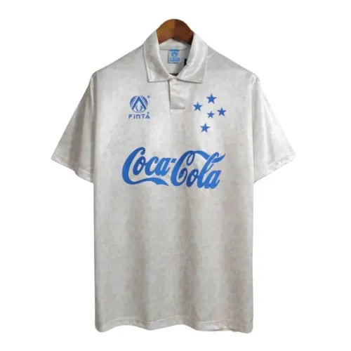 Camisa Cruzeiro Away 93/94 Retrô - Branca