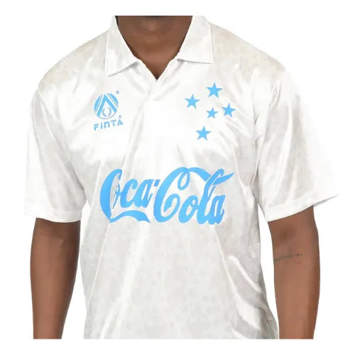 Camisa Cruzeiro Away 93/94 Retrô - Branca