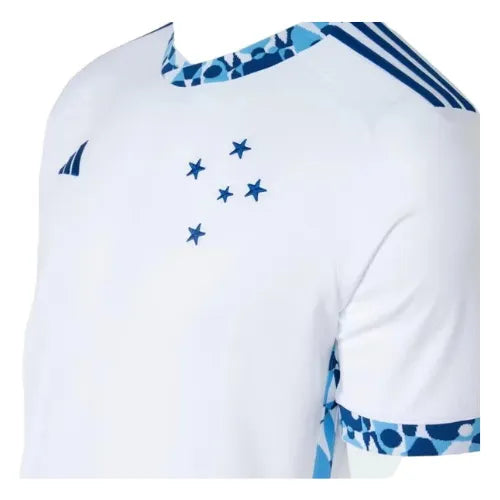 Camisa Cruzeiro Away 24/25 - Branca - C/ Patrocínio