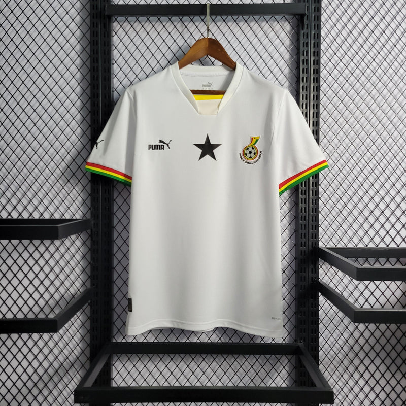 Camisa Gana Home 2022 Torcedor Puma - Branca - Futgrife - Camisas de Time de Futebol