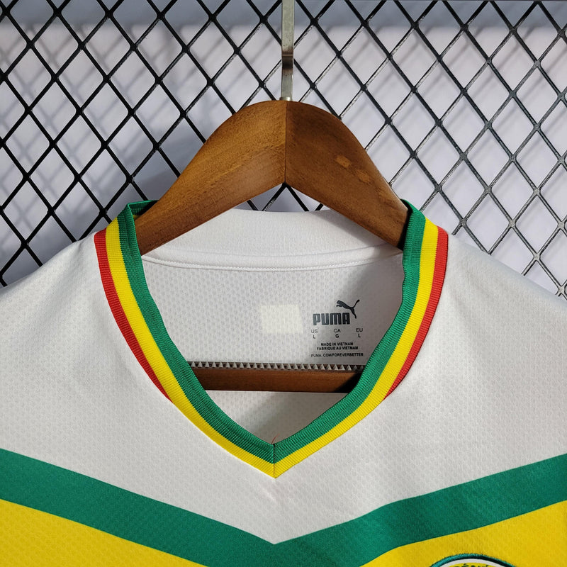 Camisa Senegal Home 2022 Torcedor Puma - Branca - Futgrife - Camisas de Time de Futebol