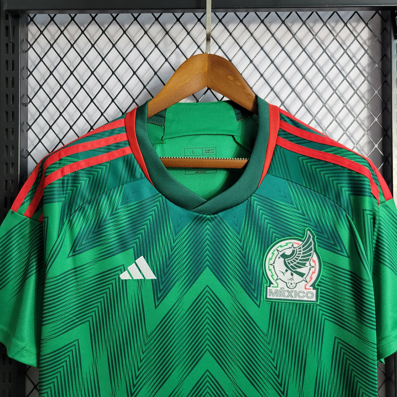 Camisa México Home 2022 Torcedor Adidas - Verde - Futgrife - Camisas de Time de Futebol