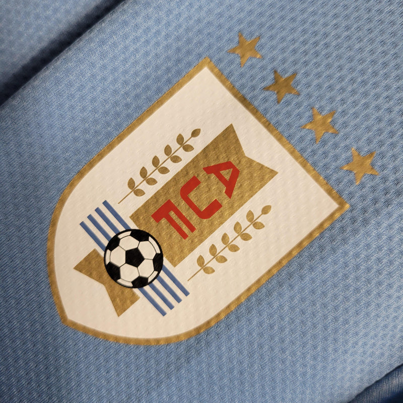 Camisa Uruguai Home 2022 Torcedor Puma - Azul - Futgrife - Camisas de Time de Futebol