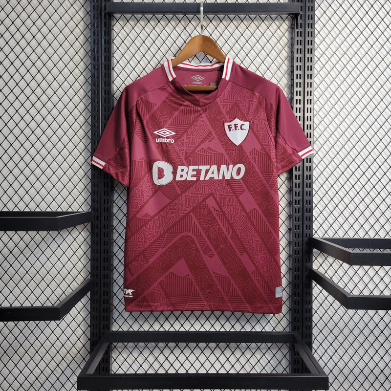 Camisa Fluminense Third 22/23 Torcedor Umbro - Grená - Futgrife - Camisas de Time de Futebol