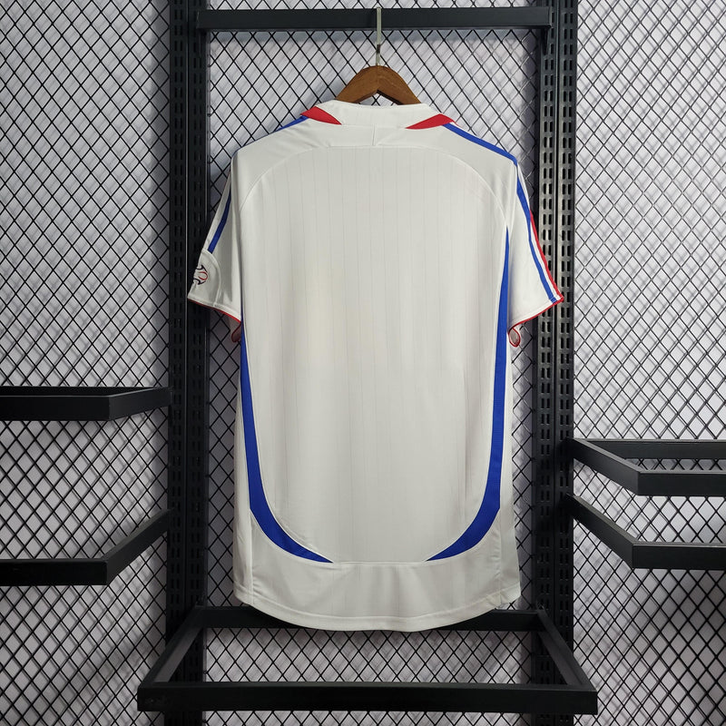 Camisa França Away 2006 Retrô Adidas - Branca - Futgrife - Camisas de Time de Futebol