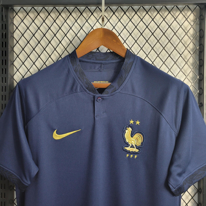 Camisa França Home 2022 Torcedor Nike - Azul - Futgrife - Camisas de Time de Futebol