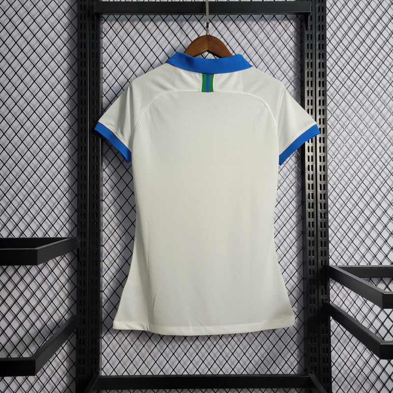 Camisa Brasil Third 2019 Feminina Nike - Branca - Futgrife - Camisas de Time de Futebol