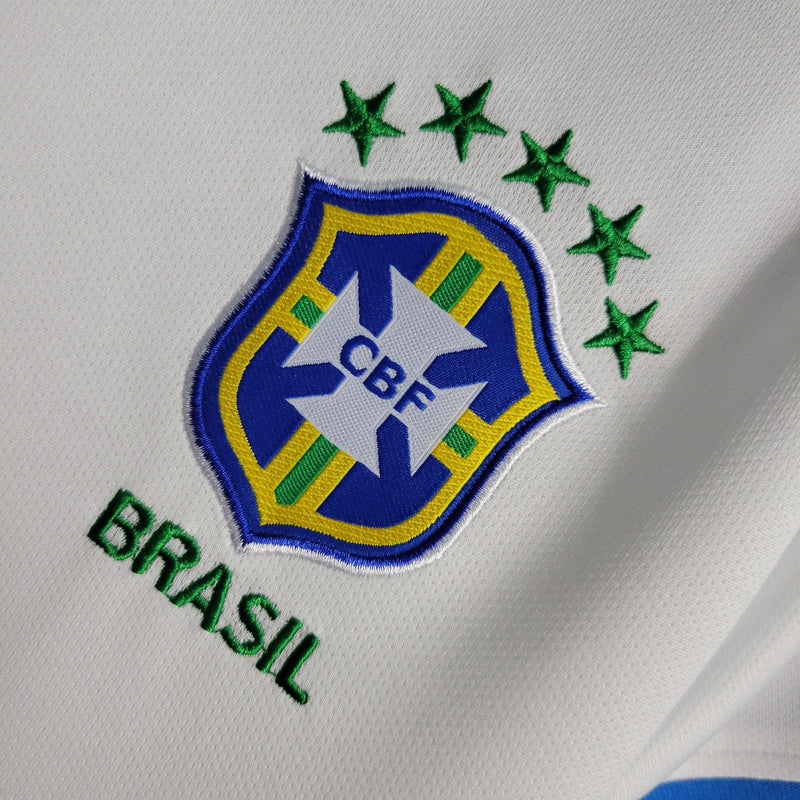 Camisa Brasil Third 2019 Feminina Nike - Branca - Futgrife - Camisas de Time de Futebol