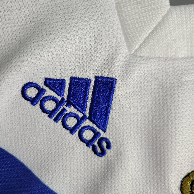 Camisa França Away 1998 Retrô Adidas - Branca - Futgrife - Camisas de Time de Futebol