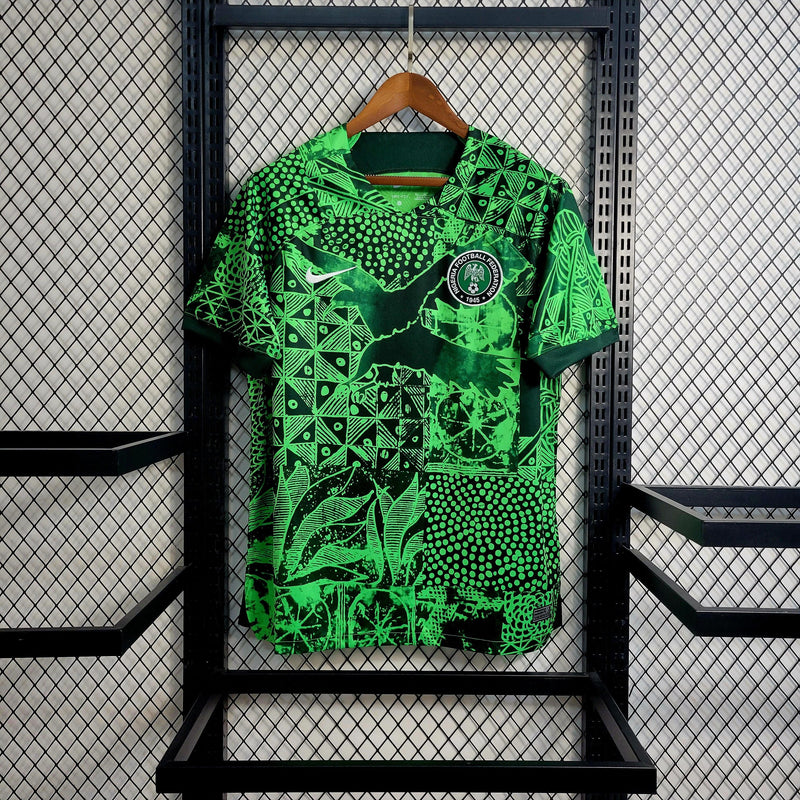 Camisa Nigéria Home 2023 Torcedor Nike - Verde - Futgrife - Camisas de Time de Futebol