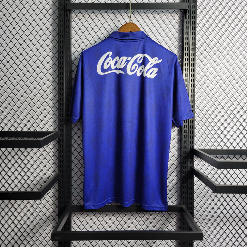 Camisa Cruzeiro Home 93/94 Retrô Finta - Azul - Futgrife - Camisas de Time de Futebol