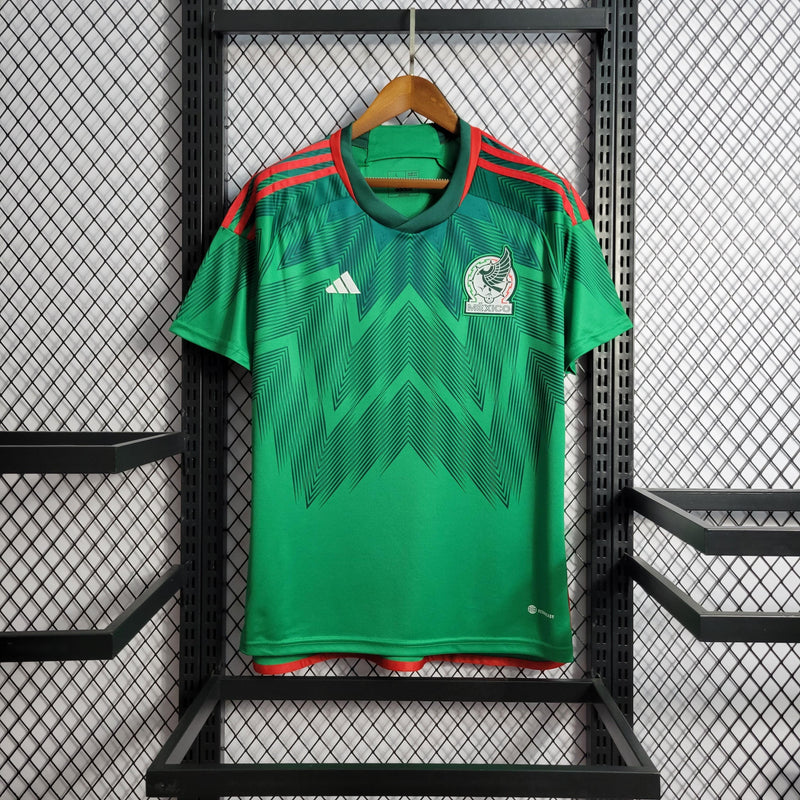 Camisa México Home 2022 Torcedor Adidas - Verde - Futgrife - Camisas de Time de Futebol