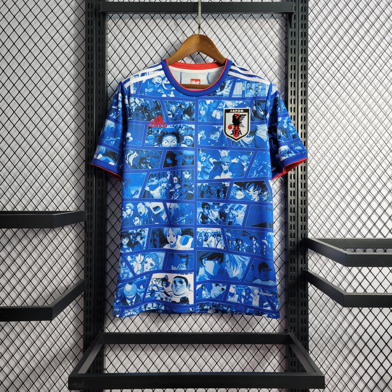 Camisa Japão Anime 2022 Torcedor Adidas - Azul - Futgrife - Camisas de Time de Futebol