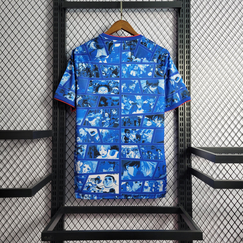 Camisa Japão Anime 2022 Torcedor Adidas - Azul - Futgrife - Camisas de Time de Futebol