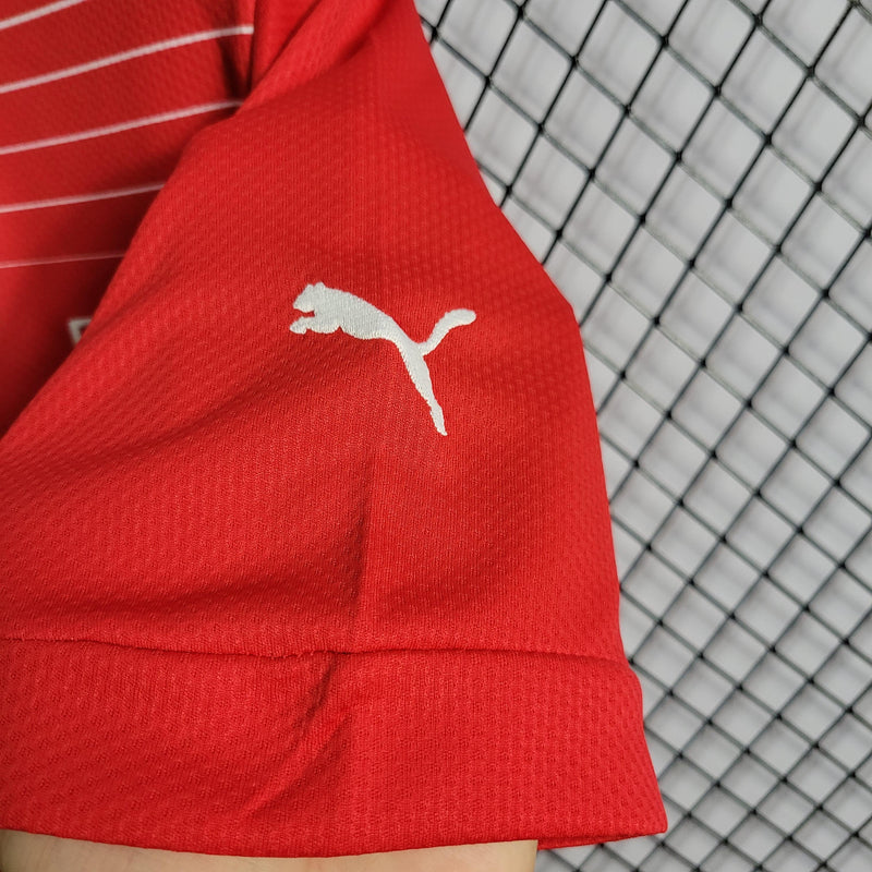 Camisa Suíça Home 2022 Torcedor Puma - Vermelha - Futgrife - Camisas de Time de Futebol