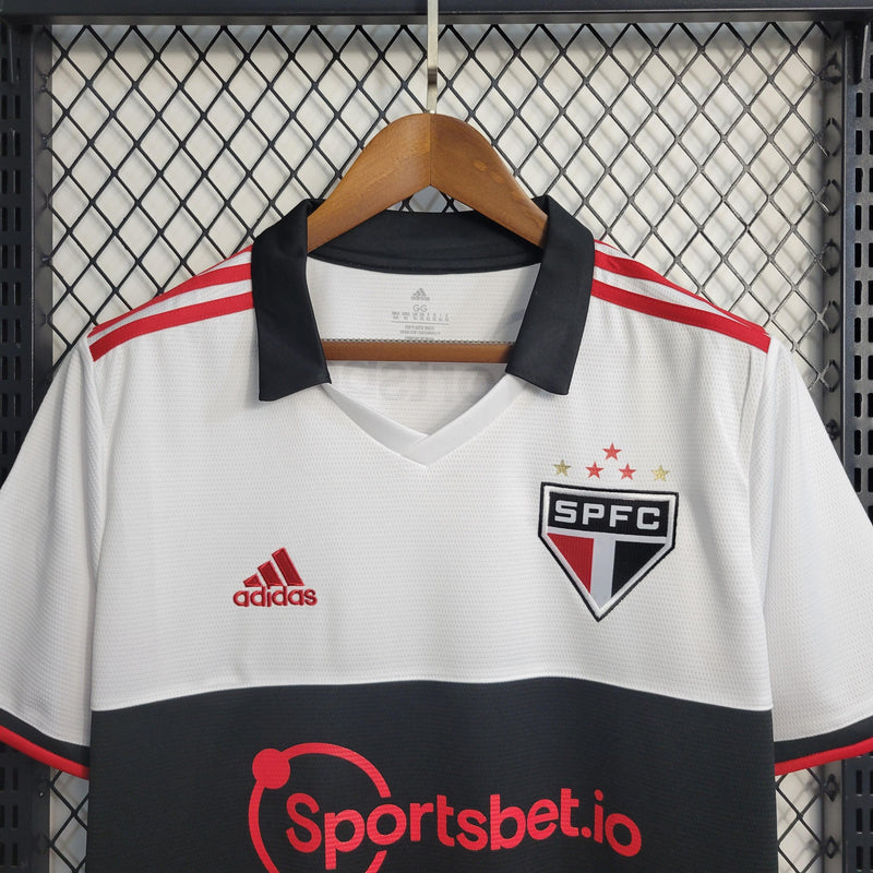 Camisa São Paulo Third 22/23 Torcedor Adidas - Branca e Preta - Futgrife - Camisas de Time de Futebol