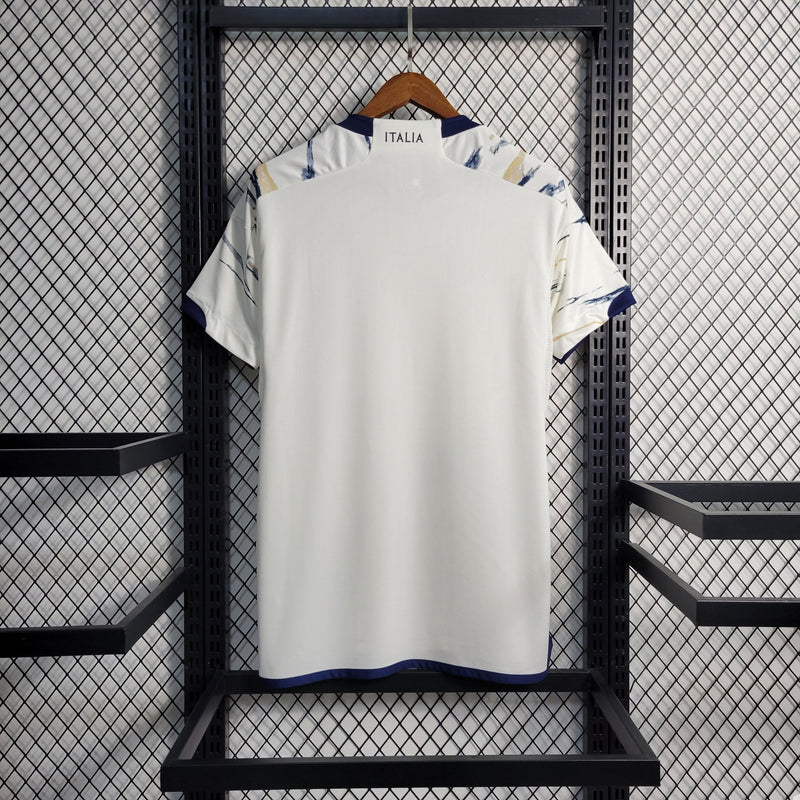 Camisa Itália Away 2023 Torcedor Adidas - Branca - Futgrife - Camisas de Futebol