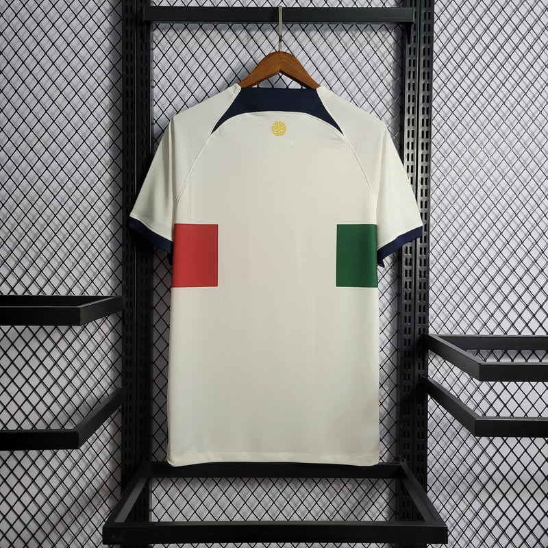 Camisa Portugal Away 2022 Torcedor Nike - Branca - Futgrife - Camisas de Time de Futebol