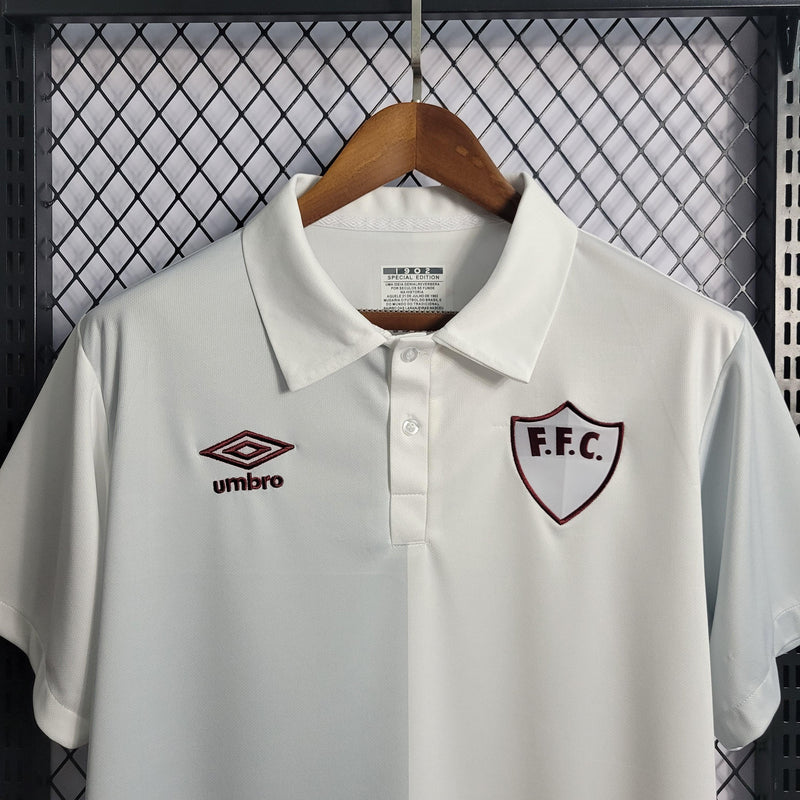 Camisa Fluminense Comemorativa 120 Anos Umbro - Branca - Futgrife - Camisas de Time de Futebol