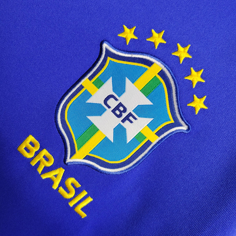 Camisa Brasil Away 2022 Torcedor Nike - Azul - Futgrife - Camisas de Time de Futebol