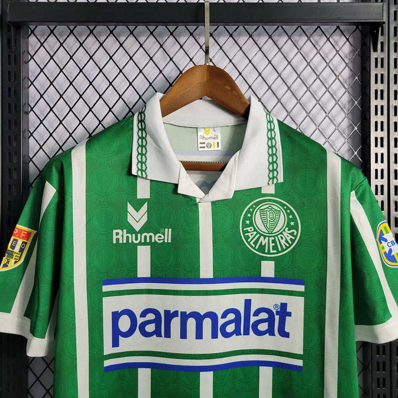 Camisa Palmeiras Home 93/94 Retrô - Verde e Branca