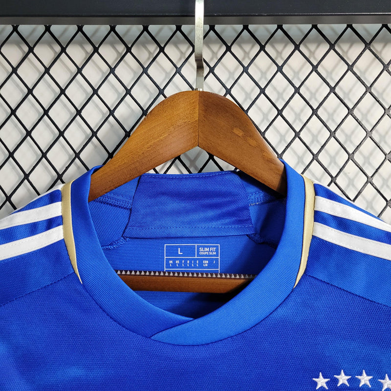 Camisa Itália Home 2023 Torcedor Adidas - Azul - Futgrife - Camisas de Futebol