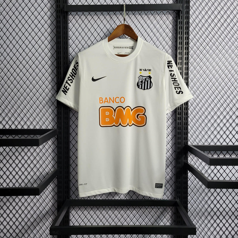 Camisa Santos Home 11/12 Retrô Nike - Branca - Futgrife - Camisas de Time de Futebol